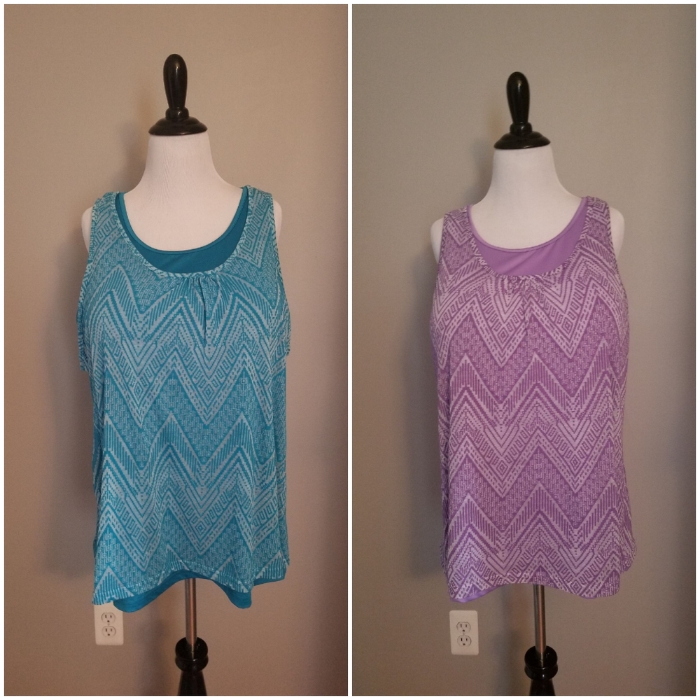 FINAL PRICE - Set of 2 Kiwi Kate Tank Tops